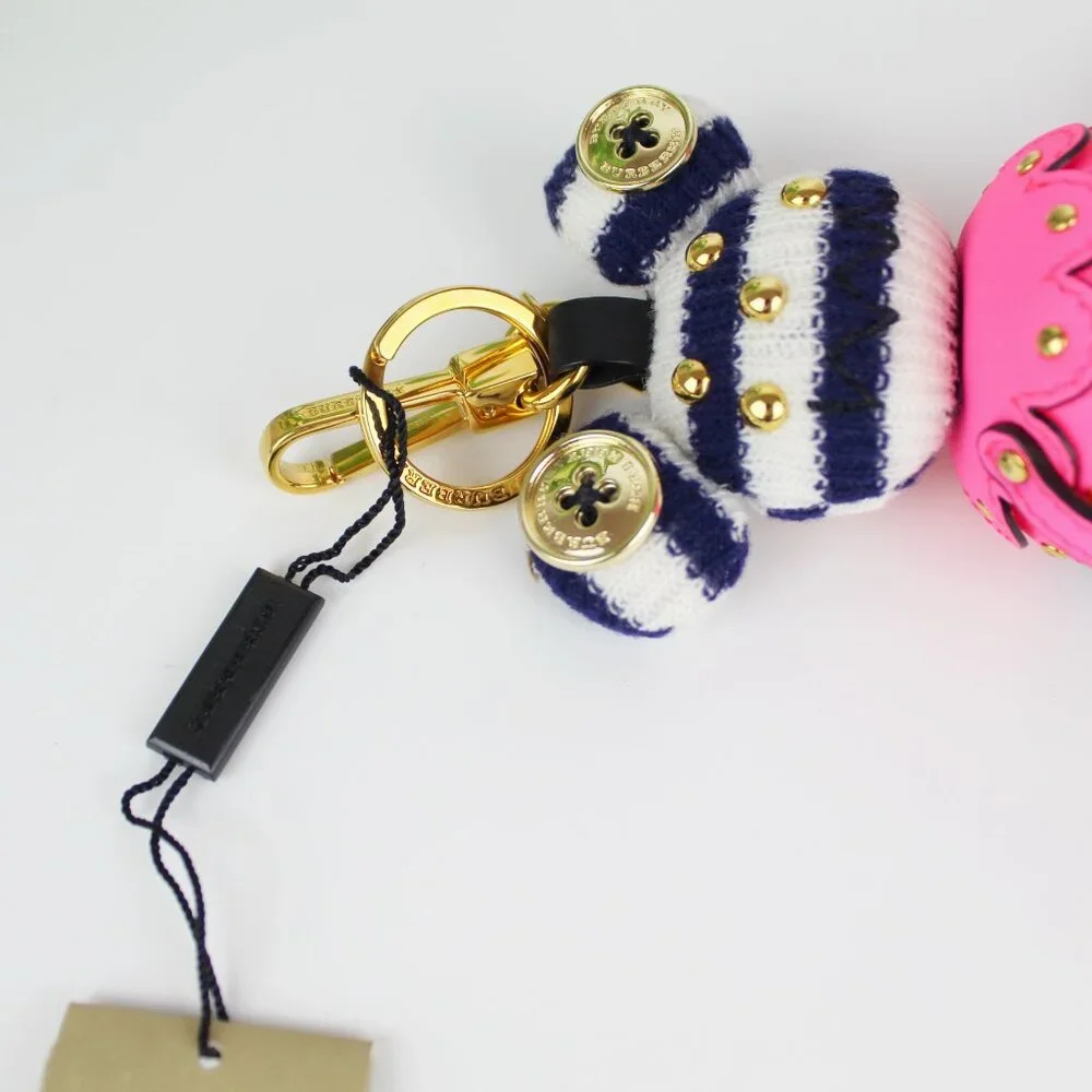 NWT Burberry Lobster Studded Key / Bag Charm